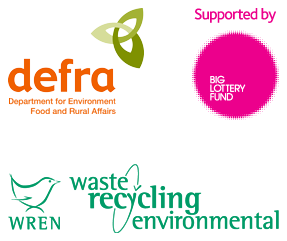 Newton Regis Village Hall Funders The Rural Enterprise Scheme, The Big Lottery Fund and Waste Recycling Environmental Group